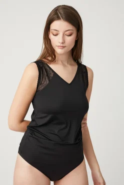 Camiseta sin mangas negro<Ysabel Mora Discount