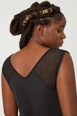 Camiseta sin mangas negro<Ysabel Mora Discount