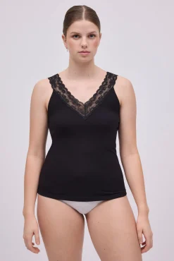 Camiseta tirantes algodón<Ysabel Mora Best