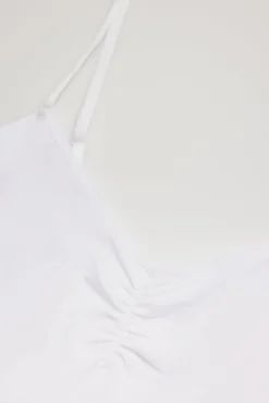 Camiseta tirantes algodón orgánico blanca<Ysabel Mora Outlet