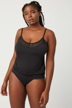 Camiseta tirantes negra<Ysabel Mora Online