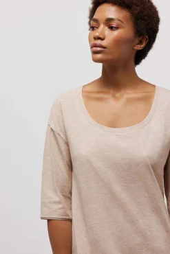 Camisón algodón orgánico manga larga<Ysabel Mora Discount