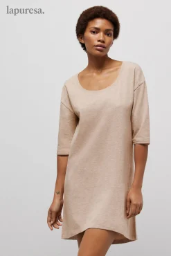 Camisón algodón orgánico manga larga<Ysabel Mora Discount