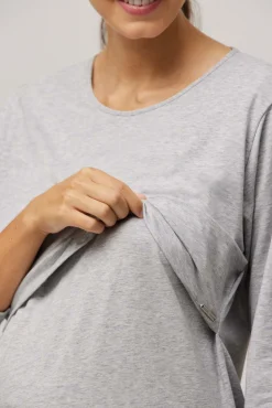 Camisón de maternidad manga larga<Ysabel Mora Discount