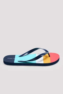 Chanclas estampado rayas colores<Ysabel Mora Clearance