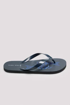 Chanclas marino estampado raspas<Ysabel Mora Sale