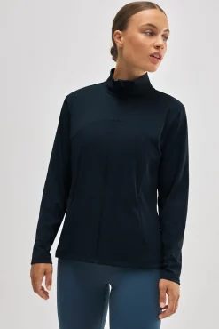 Chaqueta deportiva ajustada transpirable negro<Ysabel Mora Discount