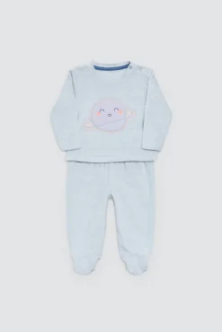 Conjunto bebé camiseta y polaina Baby Cosmos<Ysabel Mora Online