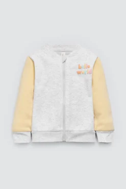 Conjunto bebé chaqueta y jogger Hello world<Ysabel Mora Hot