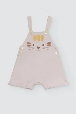 Conjunto bebé peto y camiseta manga corta Safari<Ysabel Mora Best