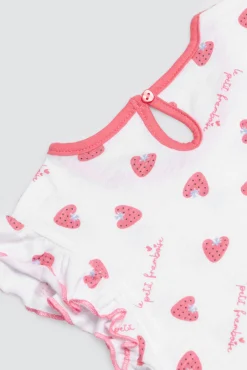 Conjunto bebé peto y camiseta manga corta Framboise<Ysabel Mora Outlet