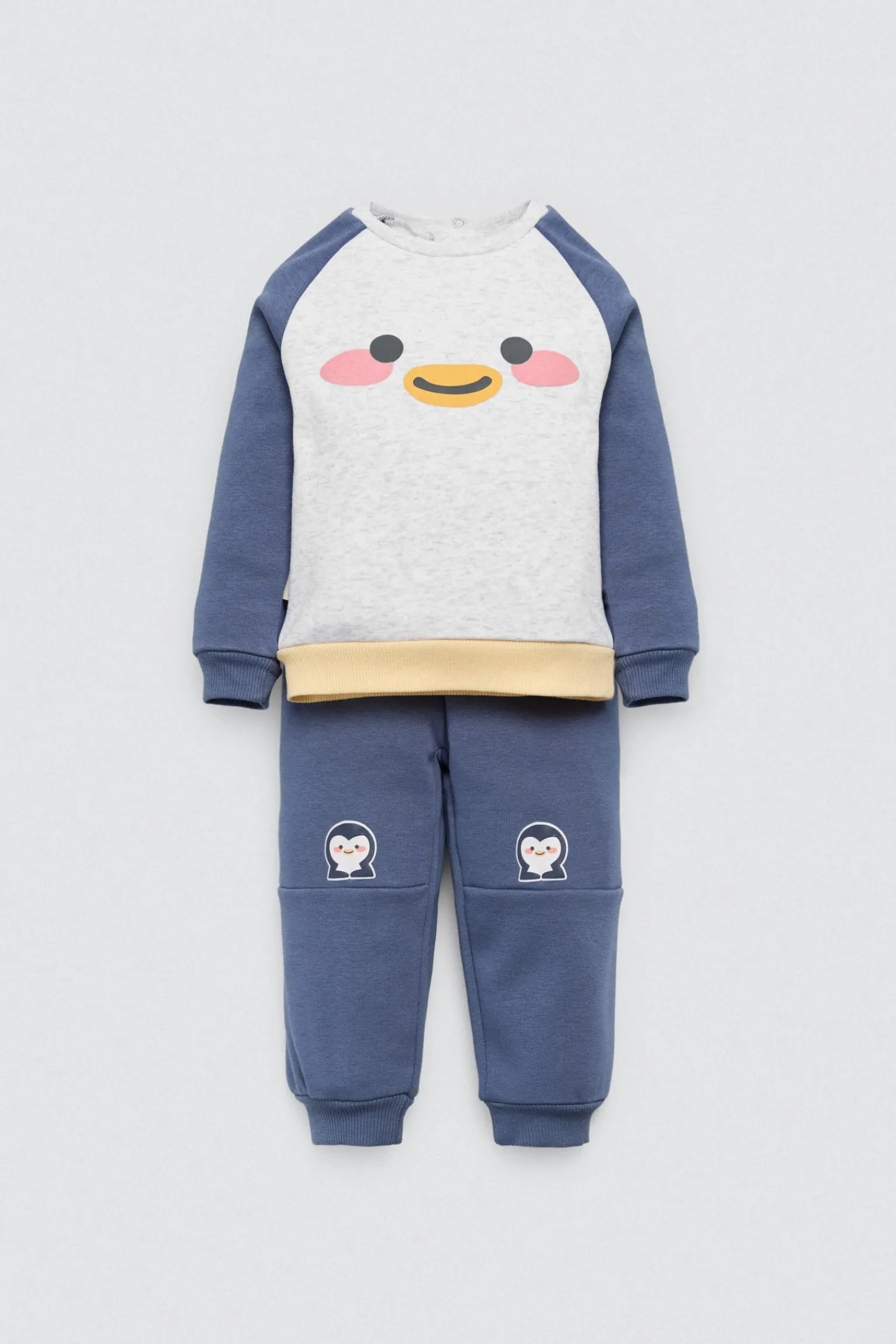 Conjunto bebé sudadera y jogger Penguin Toy<Ysabel Mora Outlet