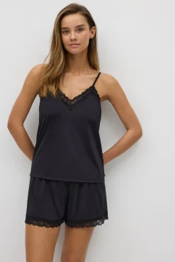 Conjunto camiseta tirantes y pantalón corto<Ysabel Mora Online