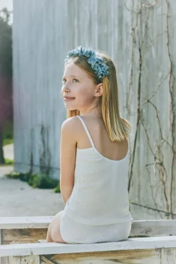 Conjunto camiseta y braguita caladas de niña<Ysabel Mora Clearance