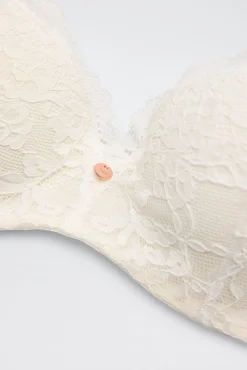 Conjunto lencero sujetador multiposición & braga alta blanca<Ysabel Mora Online