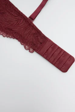 Conjunto lencero sujetador sin aro con relleno y braga midi<Ysabel Mora Best