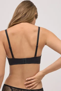 Conjunto lencero sujetador con aro sin relleno y braga midi<Ysabel Mora Outlet