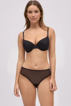 Conjunto sujetador con aro con relleno copa B y braga midi<Ysabel Mora Sale