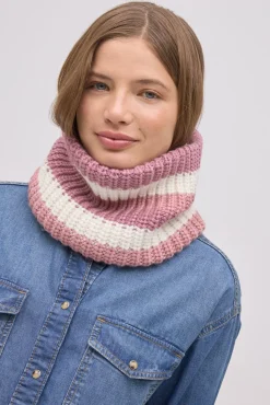 Cuello de punto rayas<Ysabel Mora New