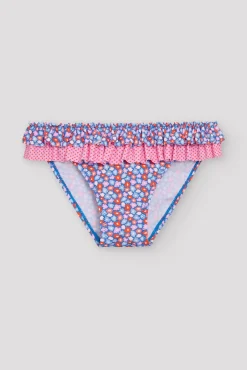 Culetín niña volantes estampado flores<Ysabel Mora Hot