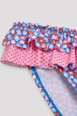 Culetín niña volantes estampado flores<Ysabel Mora Hot