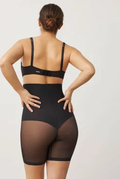 Faja alta abdominal reductora tejido de tul compresión media<Ysabel Mora