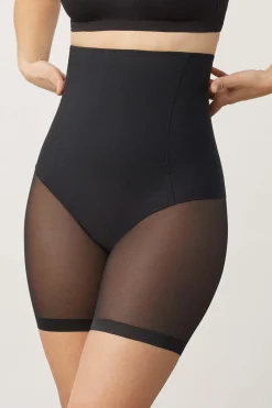 Faja alta abdominal reductora tejido de tul compresión media<Ysabel Mora