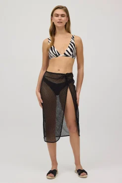 Falda pareo calada<Ysabel Mora