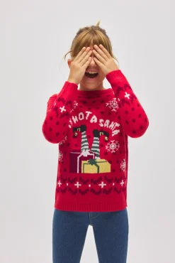 Jersey Navidad infantil estampado I'm not a Santa<Ysabel Mora New