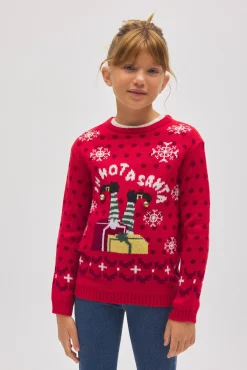 Jersey Navidad infantil estampado I'm not a Santa<Ysabel Mora New