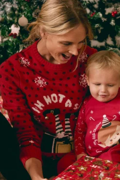 Jersey Navidad mujer estampado I'm not a Santa<Ysabel Mora