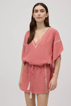 Kaftán de playa estampado<Ysabel Mora Clearance