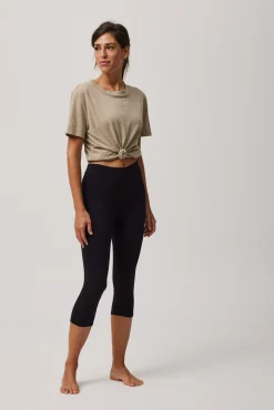 Leggings básicos pirata negro<Ysabel Mora New