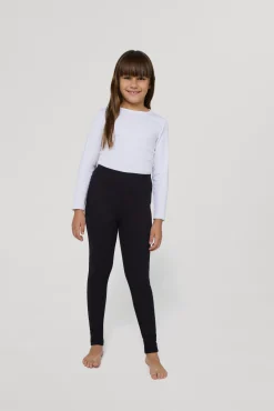Leggings cálidos de niña algodón natural<Ysabel Mora Online