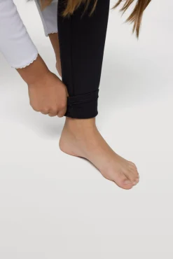 Leggings cálidos de niña algodón natural<Ysabel Mora Online