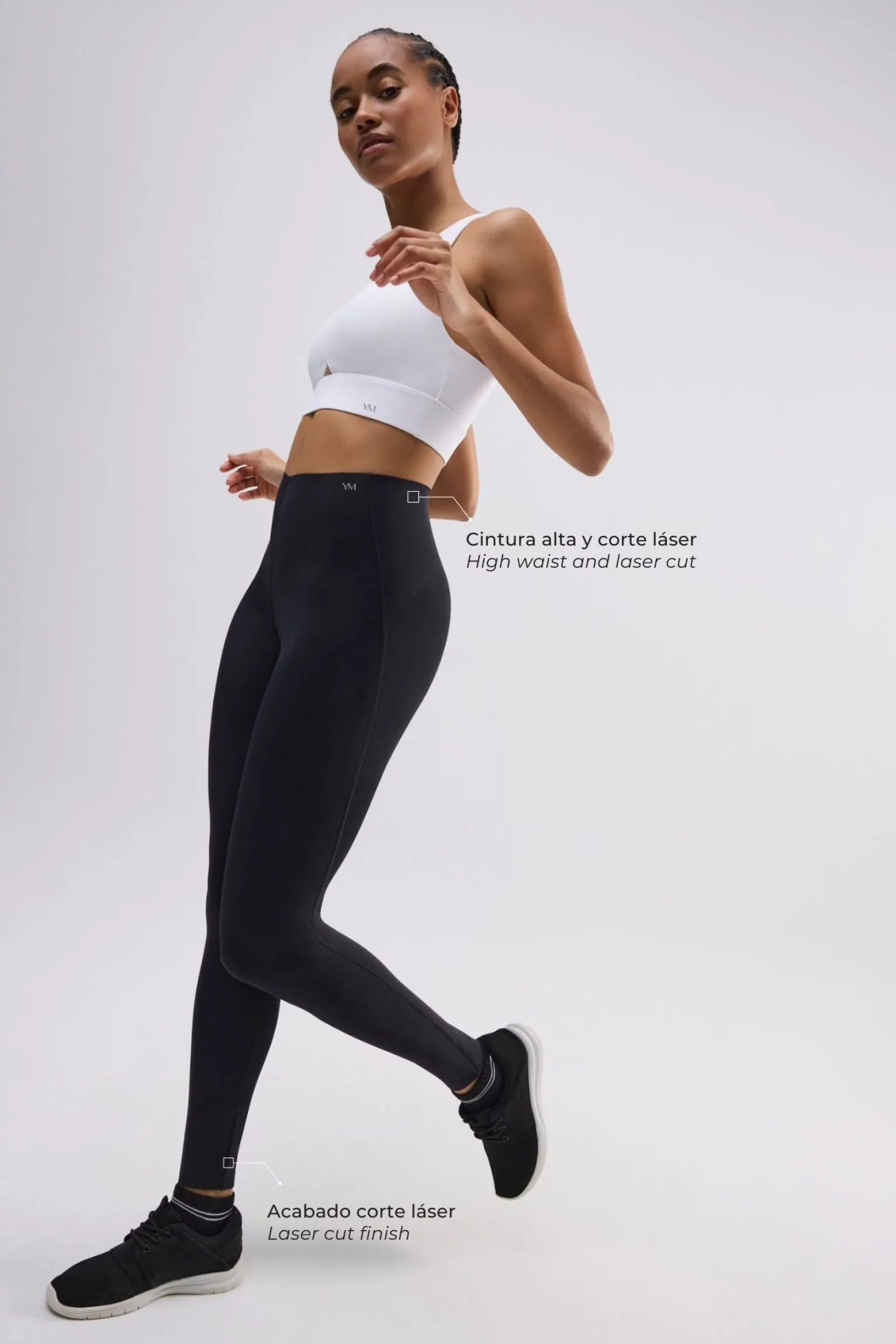 Leggings deportivos compressive largos vientre plano<Ysabel Mora Outlet