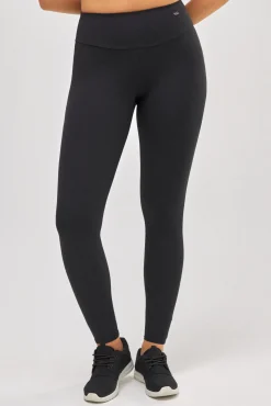 Leggings deportivos de tiro alto tacto algodonero negro<Ysabel Mora