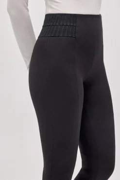 Leggings moldeador goma ancha negro<Ysabel Mora New