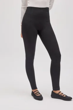 Leggings moldeador goma ancha negro<Ysabel Mora New