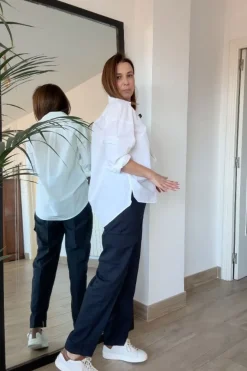 Look con pantalón cargo @emidelgado79<Ysabel Mora