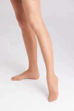 Medias con liga 20 denier<Ysabel Mora Hot