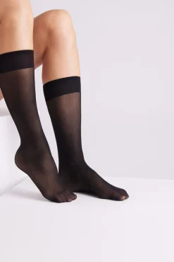 Medias largas puño antipresión 17 denier<Ysabel Mora Outlet