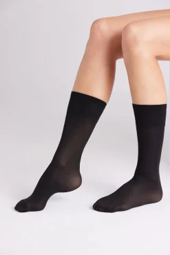 Medias largas puño antipresión 40 denier<Ysabel Mora Online