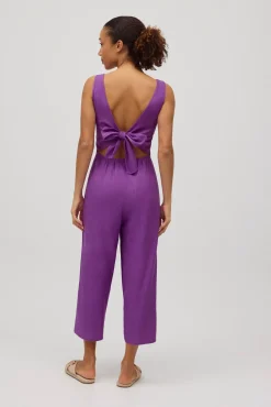 Mono con lino lazo en la espalda<Ysabel Mora Hot