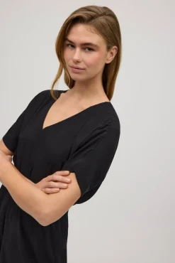 Mono corto cintura fruncida<Ysabel Mora