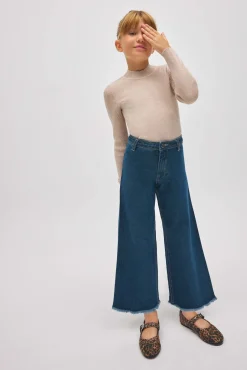 Mujer & Niña Pantalones vaqueros anchos | Colección Mini me<Ysabel Mora