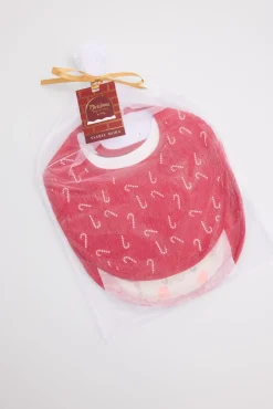 Pack 2 baberos bebé estampados navideños<Ysabel Mora Hot