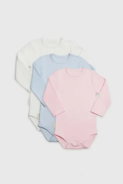 Pack 3 bodies bebé básicos manga larga<Ysabel Mora Hot