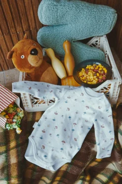 Pack 2 bodies bebé manga larga Rainy Day<Ysabel Mora Online