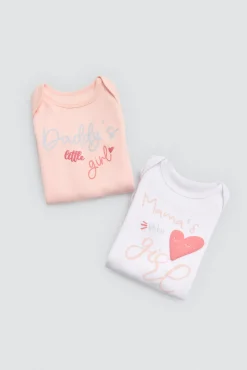 Pack 2 bodies bebé manga larga Mama's and Daddy's Girl<Ysabel Mora Hot